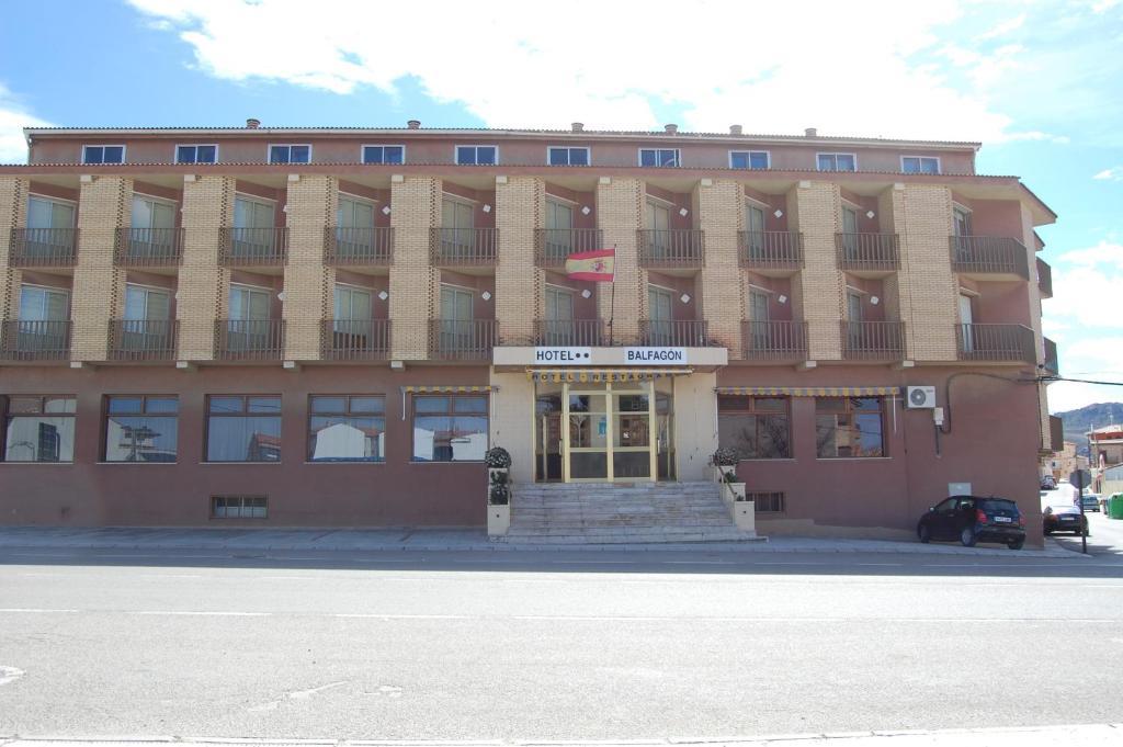 Hotel Balfagon Calanda Bagian luar foto