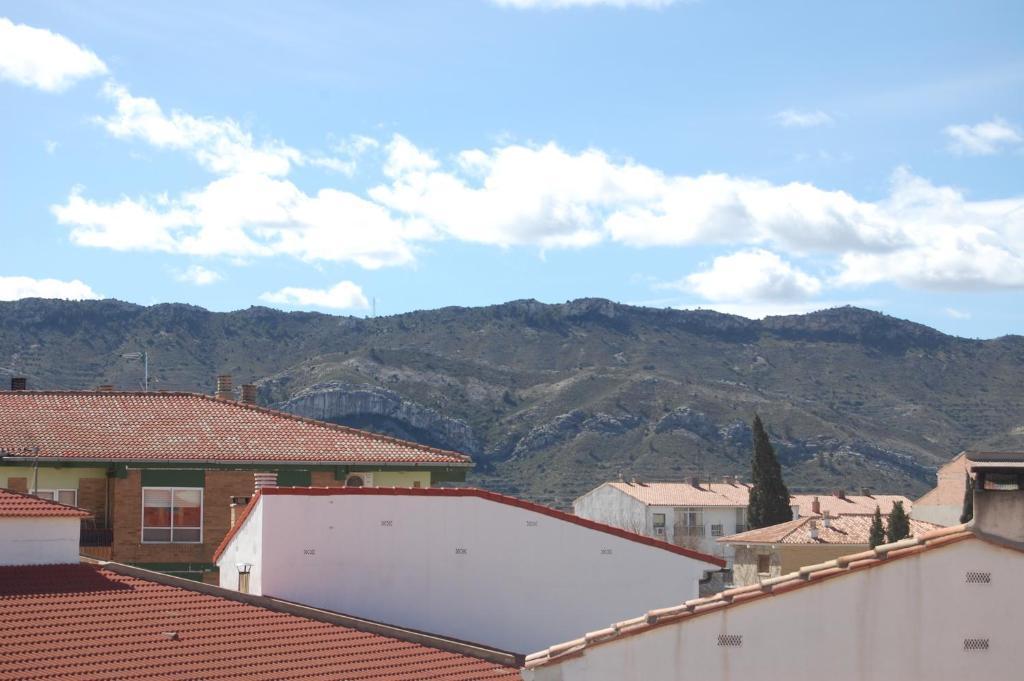 Hotel Balfagon Calanda Bagian luar foto