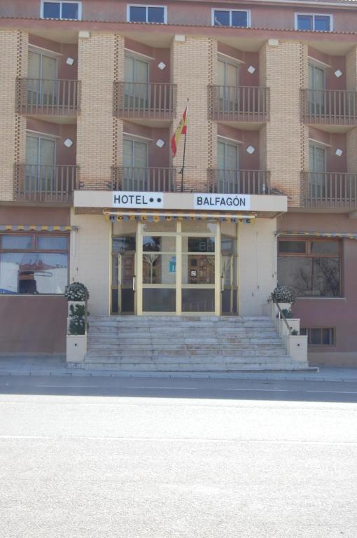 Hotel Balfagon Calanda Bagian luar foto